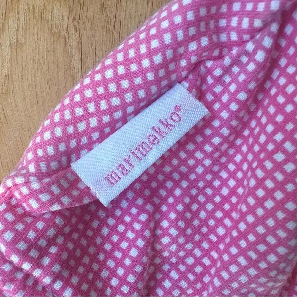 Marimekko Baby Reversible Floral Sun Bonnet Hat | Tie Chin | Pink